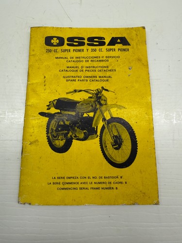 1970 ossa 250 - 250, 350