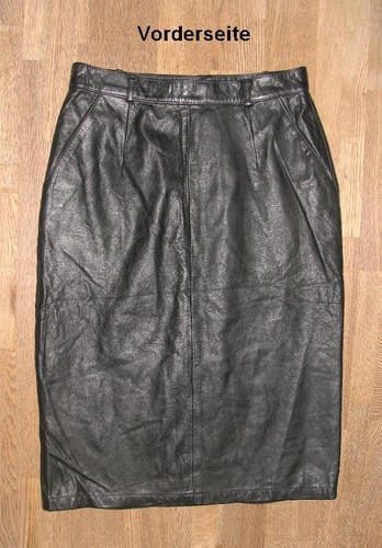 Robe courte yorn cuir noir - courte,