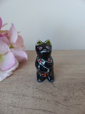 Figurine chat miniature en