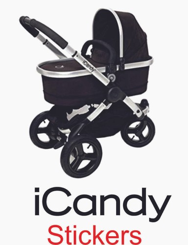 Icandy autocollants - icandy, 2x