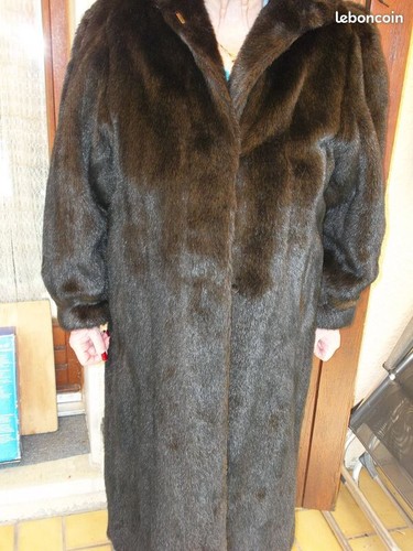Manteau fourrure vison - fourrure,