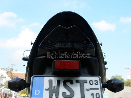 Lumière arrière led noire - lumière,