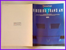 Catalogue japonais Pontiac Firebird Trans Am 1990