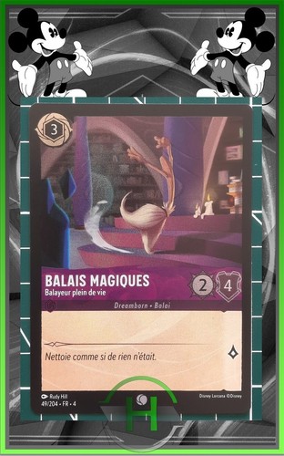 Balais magiques foil 49 204 - balais,