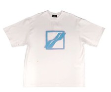 T-shirt blanc imprimé logo