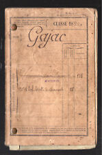 military booklet class 1890 P42121