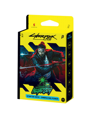 Cyberpunk tcg welcome night - cyberpunk, to