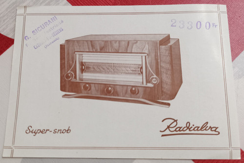 Ancienne publicite radio - ancienne,
