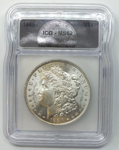 1886 morgan dollar argent - morgan, en