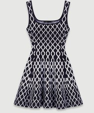 maje robe courte en maille