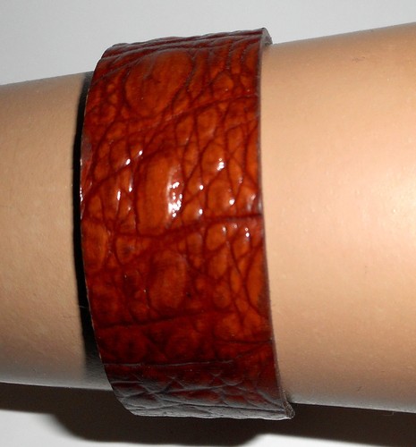 Exotic leather cuff western - exotic,
