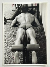 Louis Lymych 6 bodybuilder original photo by Bob Gruskin 1979 gay interest butt