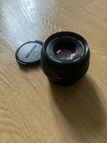 Objectif standard fixe - objectif, minolta