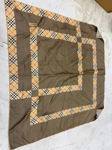 Foulard burberry soie - burberry, beige