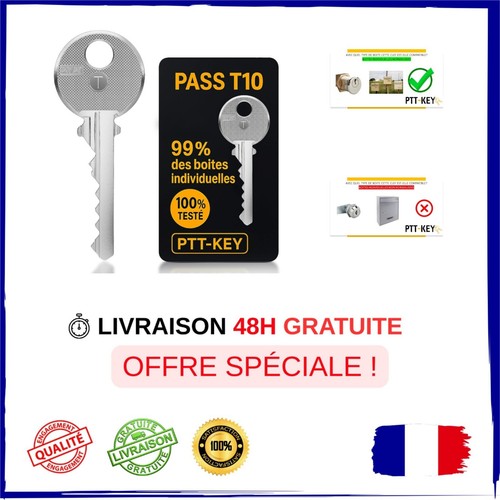 Clé ptt t10 pour - clé,