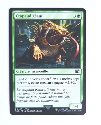 Crapaud géant mtg magic - magic, final