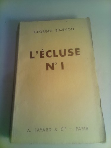 Simenon georges écluse - georges,