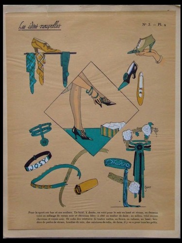 Mode art deco chaussures - mode, deco,