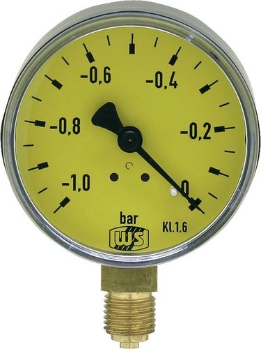 Vacuomètre fioul 0 bar - vacuomètre, -1