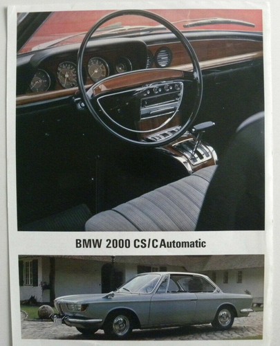 Brochure feuille bmw - 1,