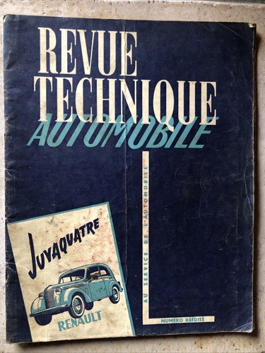 Rta renault juvaquatre revue - rta,
