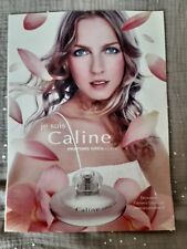 Perfume Paper Advertising. 2005 Je suis caline sandstone perfume ad