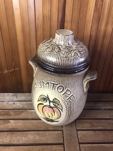 Ancien pot rumtopf céramique - pot,