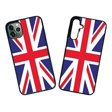 Union Jack flag Phone case For iPhone Samsung Google silicone side cover UK UKJ2