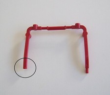 PLAYMOBIL (S4c08) RACING - Dark Red Jeep 4x4 3143 Broken Safety Bar