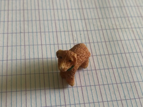 Puppy dog petite figurine - puppy,
