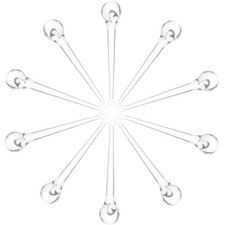  10 Pcs Décorations De Mariage Fête Breloques Pendentif Goutte D'eau