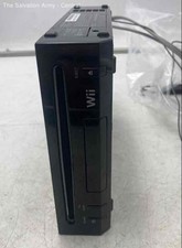 Nintendo Wii Black Multiplayer Video Gaming System With Games And Controller