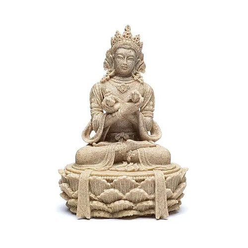 Statue bouddha sablée avec - bouddha,