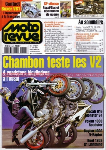 Moto revue 3478 - revue, roadster