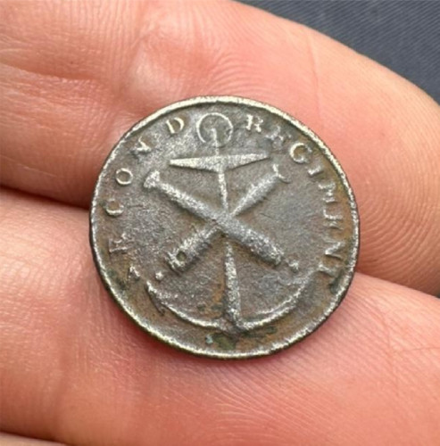 Bouton miliaire napoléon - pm,
