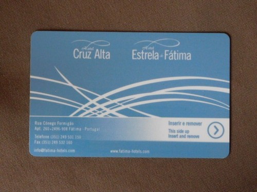Magnetic hotel key gebruikt - magnetic,