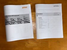 HS45 HS 45 STIHL Hedge Trimmer Service Workshop & Parts Diagram Manual