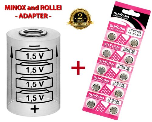 Adaptateur batterie minox - adaptateur,