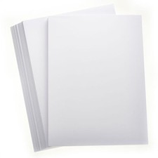 25 X A4 Lisse Épais Blanc 225gsm Imprimante & Copieur Fabrication Cartes Craft