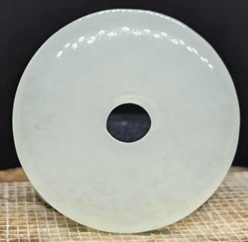 Amulette ping kou jade - en,
