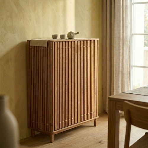Armoire teck massif style - teck,