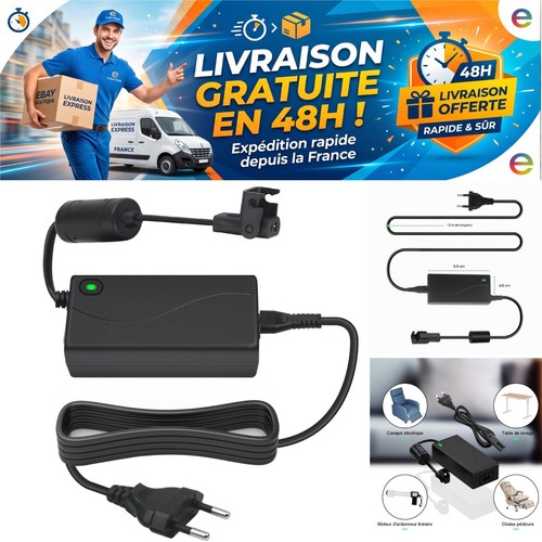 Adaptateur secteur 2 a - v,
