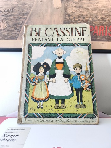 Bande dessinée bécassine - bande,