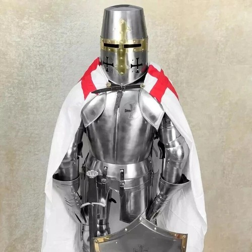 Armure médiévale templière