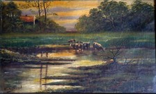 Tableau Huile XIXème Barbizon