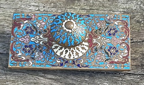 Ancien buvard tampon bronze - buvard,