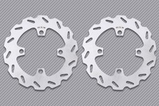 Disques Avant Wave Fixe Quad / ATV YAMAHA YFM 450 GRIZZLY HUNTER 2007-2013 200mm