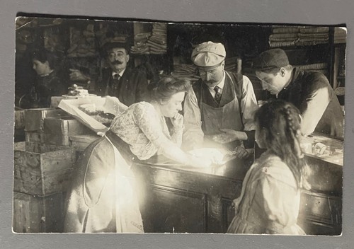 Carte photo comptoir femme - carte,