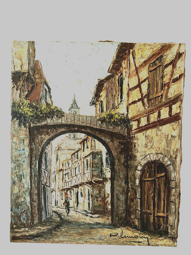 Hst lemoine peintre 20eme - hst,