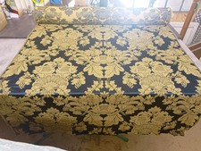 Tissu Tassinari et Chatel "la coquille" soie et coton bleu et or 9,80 mètres